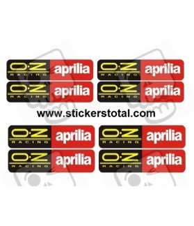 Stickers decals Rads WHEEL RIMS APRILIA OZ RACING