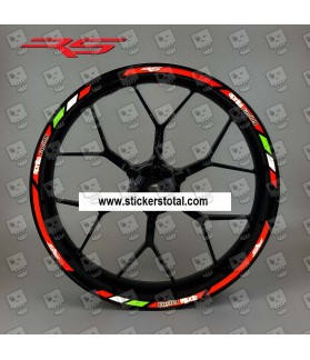 Aprilia RS Wheel decals stickers rim stripes 12 pcs. RS 50 125 250 Laminated rs250