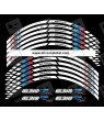 BMW G310R wheel decals stickers rim stripes 12 pcs. Laminated G310 R Motorsport