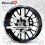 DECALS BMW K-1200R wheel rim stripes 12 pcs (Compatible Product)
