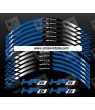 ADESIVI BMW HP6 K-1600GT wheel rim stripes Blue (Prodotto compatibile)