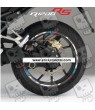 BMW Motorsport R1200RS wheel decals rim stickers stripes 12+4 pcs. R1200 RS