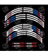 BMW F800GS Wheel decals stickers rim stripes f800 gs 19'' 17'' Yellow
