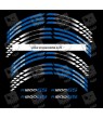 BMW R1200GS Adventure wheel decals stickers rim stripes r1200 GS 19'' 17'' Blue