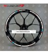 BMW Motorsport S1000R Reflective wheel stickers rim stripes decals Motorrad s1000 R