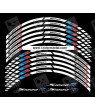 BMW Motorsport S1000R Reflective wheel stickers rim stripes decals Motorrad s1000 R