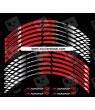 BMW S1000R wheel decals rim stripes 12 pcs. stickers Laminated S1000 R