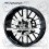 BMW S1000R wheel decals rim stripes 12 pcs. stickers Laminated S1000 R Blue (Compatible Product)