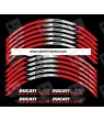 Ducati Monster wheel decals stickers rim stripes 696 796 821 1200 S R Laminated