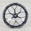 Kawasaki ZX-10R Ninja Reflective wheel stickers rim stripes decals zx10r (Produit compatible)