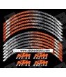 KTM 690 990 1190 1290 Duke Super DUKE wheel decals stickers rim stripes Laminated