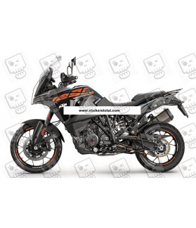 KTM 1290 Super Adventure Wheel stickers decals rim stripes Laminated orange