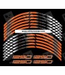 KTM 1290 SuperDUKE Wheel decals stickers rim stripes Laminated Super Duke 