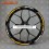 1290 Super DUKE Reflective wheel decals stickers rim stripes Super Duke (Prodotto compatibile)
