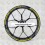 Suzuki GSX-R1000 Reflective wheel stickers decals rim stripes GSXR 1000 Yellow (Produto compatível)
