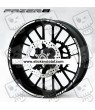 Stickers adhésifs pour YAMAHA FAZER 8 WHITE
