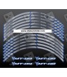 Yamaha MT-09 wheel stickers decals rim stripes Laminated MT09 Grey