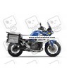 Yamaha wheel stickers decals rim stripes Laminated (Kompatibles Produkt)