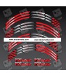 Yamaha SUPER Tenere wheel stickers decals rim stripes Laminated (Compatible Product)