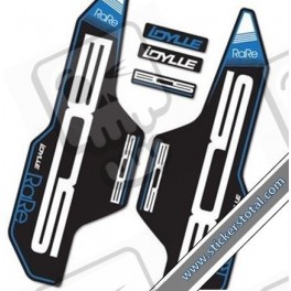 DECALSBOS IDYLLE RARE STICKERS KIT BLACK FORKS