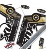 DECALS STICKERS FOX 32 DECALS KIT BLACK FORKS