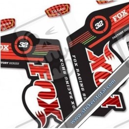 DECALS STICKERS FOX 32 SPECIAL EDITION 2 2014