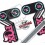 DECALS STICKERS FOX 36 HERITAGE 40TH ANNIVERSARY CYAN PINK (Compatible Product)