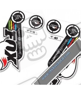 DECALS STICKERS FOX 40 SC V10 EDITION