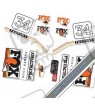 DECALS FOX FACTORY 34 2016 STANDARD STICKERS KIT
