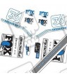 DECALS FOX FACTORY 36 2016 STICKERS KIT WHITE FORKS
