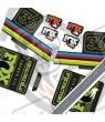 Adhesivo sticker horquilla negro FOX FACTORY 36 EDICCION LIMITADA (Producto compatible)