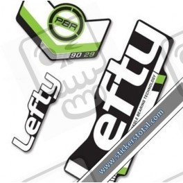 DECALS STICKER FORK LEFTY PBR 90