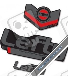 DECALS STICKER FORK LEFTY PBR 90 B