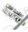 DECALS STICKER FORK LEFTY XLR 100