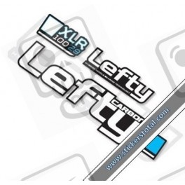 DECALS STICKER FORK LEFTY XLR 100