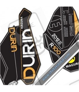DECALS STICKER FORK MAGURA DURIN R100B (Compatible Product)