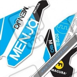 DECALS STICKER FORK MAGURA MENJA 130