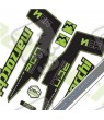 DECALS MARZOCCHI 350 NCR DECALS BLACK FORKS KIT