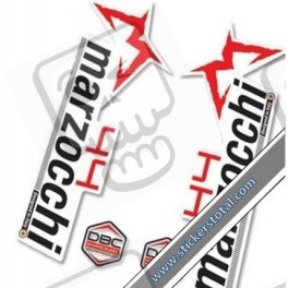 DECALS MARZOCCHI 44 DECALS WHITE FORKS KIT