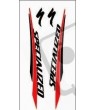 Sticker decal bike fork SPECIALIZED