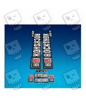 Sticker decal FORK ROCK SHOX RS1 MTB 2018 DECALS AM134 