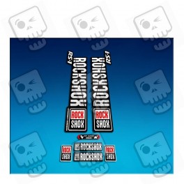 Sticker decal FORK ROCK SHOX RS1 MTB 2018 DECALS AM134 
