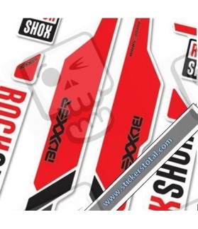 DECALS FORK ROCK SHOX BOXXER 2014 (Compatible Product)