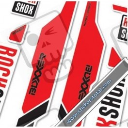 DECALS FORK ROCK SHOX BOXXER 2014