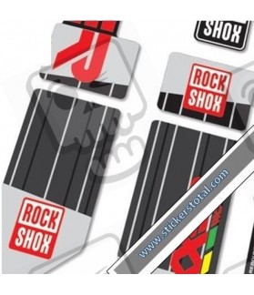 DECALS FORK ROCKSHOX BOXXER WORLD CUP (Compatible Product)