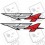 Stickers decals motorcycle APRILIA RS4 (Compatible Product)