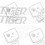 AUTOCOLLANT TRIUMPH TIGER XRX (Produit compatible)
