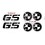 Stickers decals motorcycle BMW GS (Compatible Product)