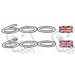 Decals TRIUMPH DAYTONA 600 COLIN