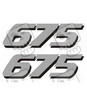 AUTOCOLLANT TRIUMPH 675 COLIN (Produit compatible)